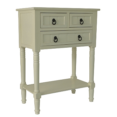 Honey Pine 3 Drawer Console Table, Wedgewood Console Table By Charlton Home