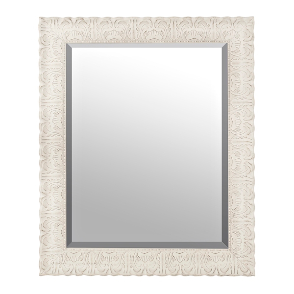 Weathered gold framed mirror 18 3/4 x 26 3/4