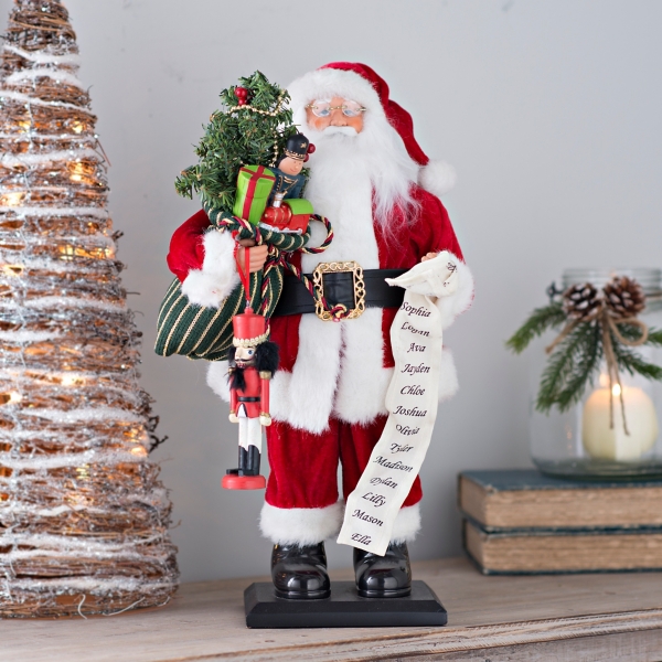 KIRKLAND DECORATIVE SANTA サンタクロース人形-