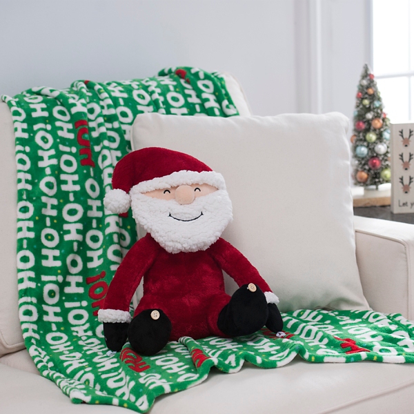 Santa Claus Blanket Buddy Set Kirklands Home