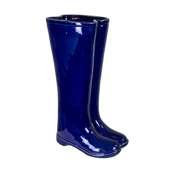 Blue Boots Ceramic Umbrella Stand Kirklands Home