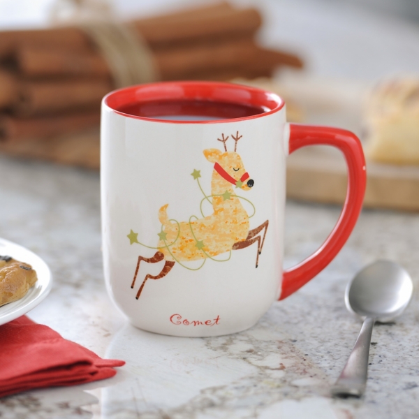 Comet Reindeer Tea Mug