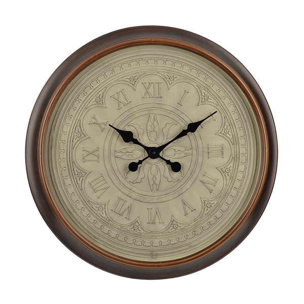 Engraved Cream Preston Wall Clock Kirklands Home