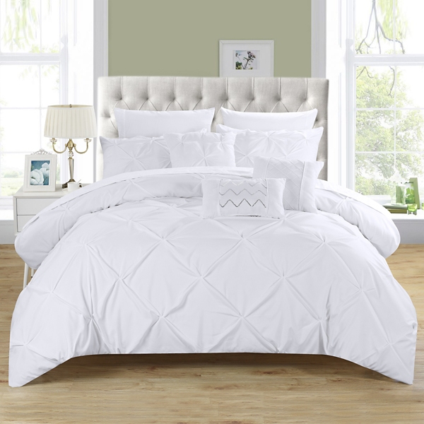 white comforter king amazon