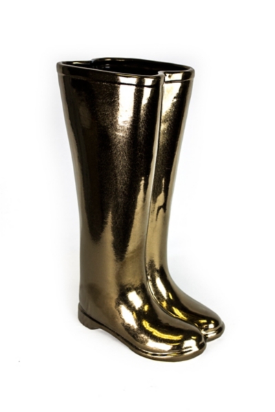 Bronze Boots Ceramic Umbrella Stand Kirklands Home