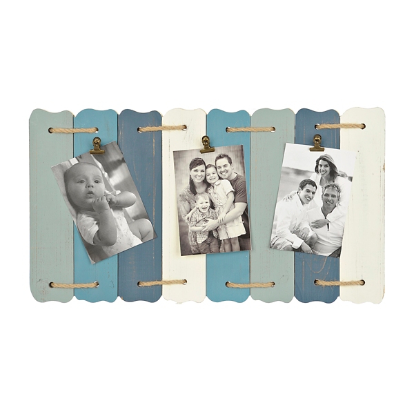 Blue Plank Clip Collage Frame Kirklands Home