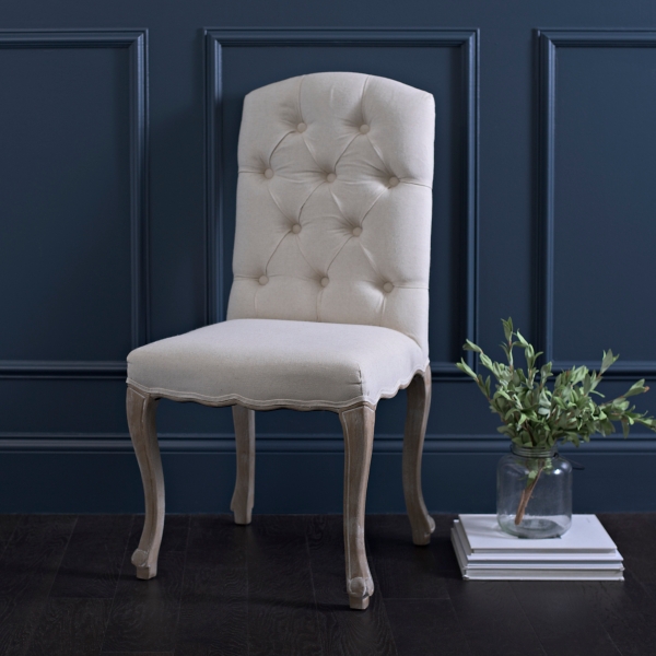 Linen Kerri Dining Chair Kirklands