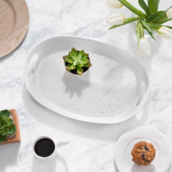 Distressed White Tray Kirklands Home