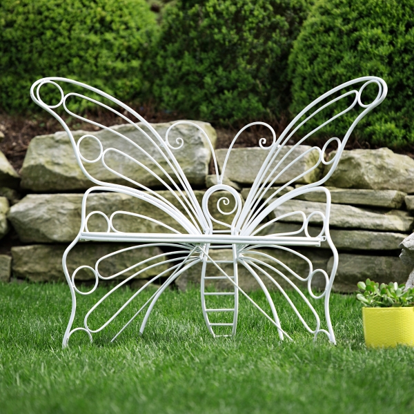 Steel best sale butterfly chair