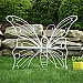 White Butterfly Metal Chair