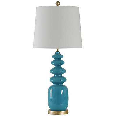 Grace Concrete Table Lamp, Kirklands Turquoise Floor Lamp