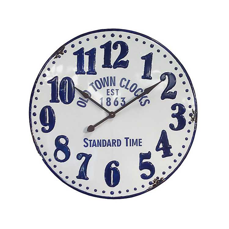 Antique Giant Old Town Wall Clock | Kirklands Home