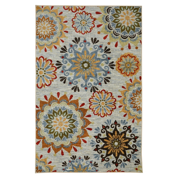 Gray Global Goddess Area Rug, 8x10 Kirklands Home