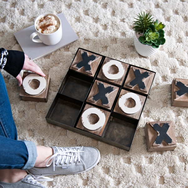 Mini Wooden Tic Tac Toe Board Game — The Berry Basics