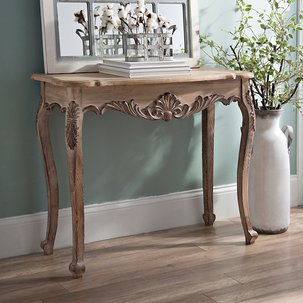 Natural Wood Console Table | Kirklands Home
