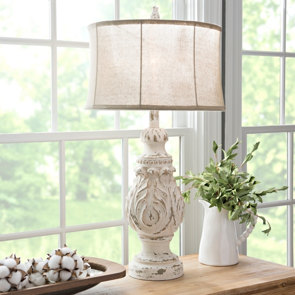 Distressed Cream Table Lamp Factory, Cream Table Lamp Sets