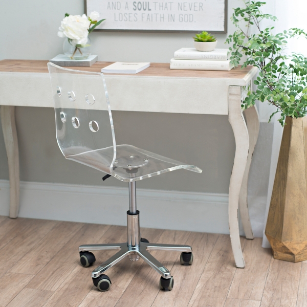 Featured image of post Acrylic Desk Chair Walmart - Dining chair devonshire with lion off white linen by eichholtz.