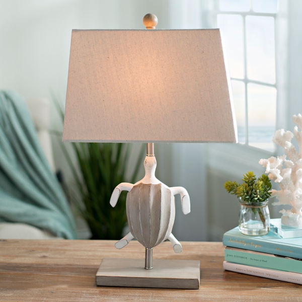 sea turtle table lamp