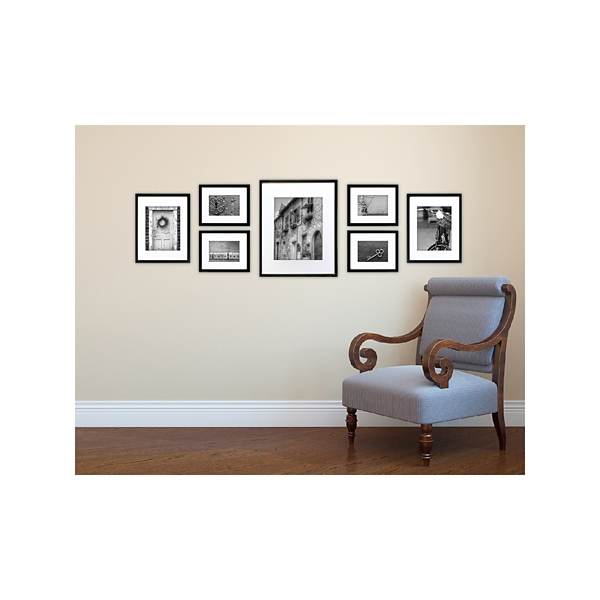 Black 7-pc. Gallery Wall Picture Frame Set | Kirklands Home