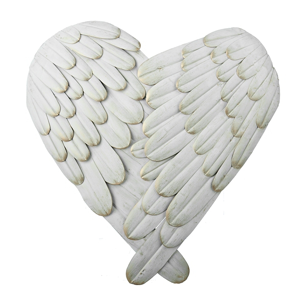 Angel Wing Heart Wall Plaque Kirklands