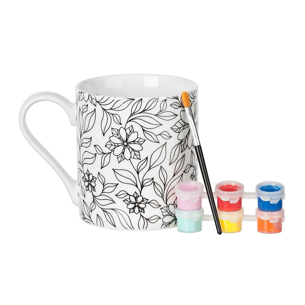 ceramic mug painting kit