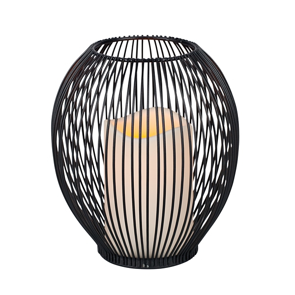 Pre-Lit Open Wire Frame Lantern | Kirklands Home