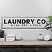 Laundry Co. Metal Wall Plaque