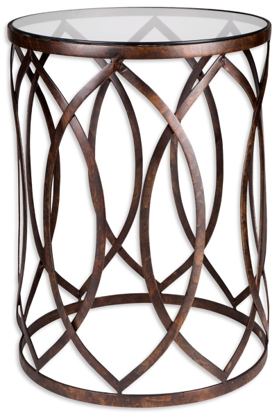 Golden Barrel Accent Table Kirklands Home