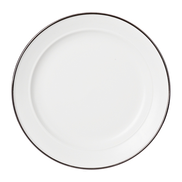 Matte White Bolzano Dinner Plate Kirklands Home
