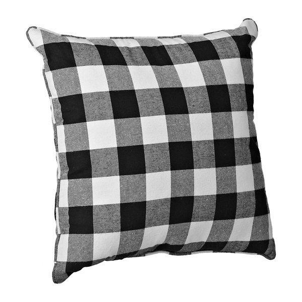 checkered pillows