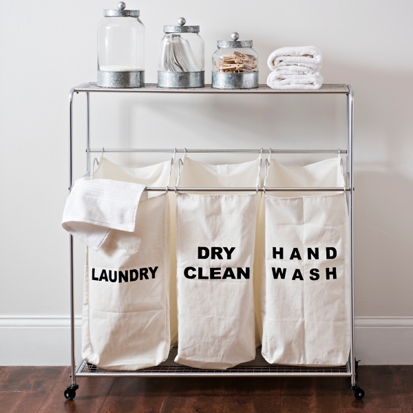 Laundry Organizer Cart Set Kirklands