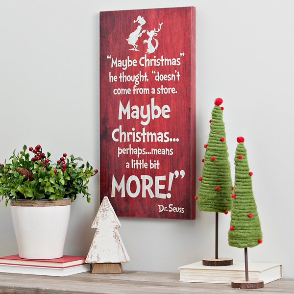 Grinch Christmas Decoration, Grinch Sign, Dr. Suess Wall Decor