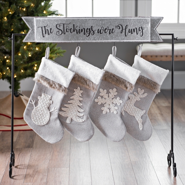 Galvanized Stockings Were Hung Stocking Holder Kirklands