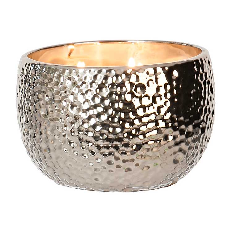 Silver Jar Candle
