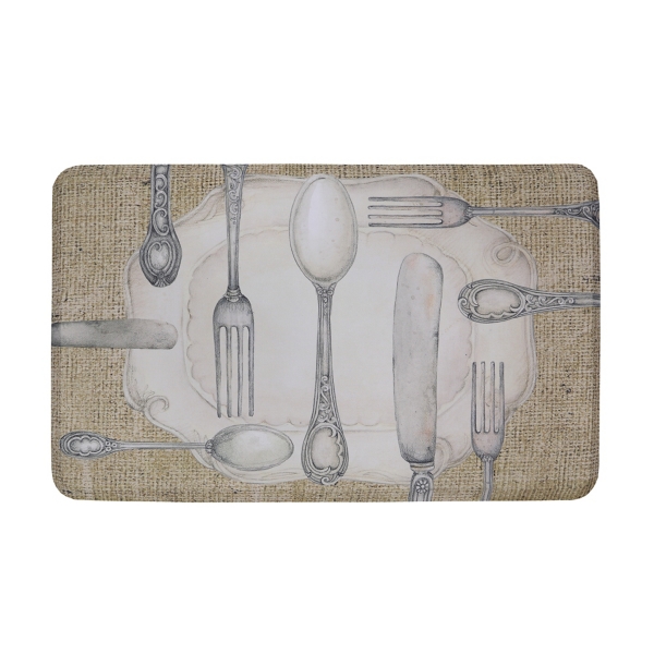 Silverware Oval Kitchen Mat Kirklands Home