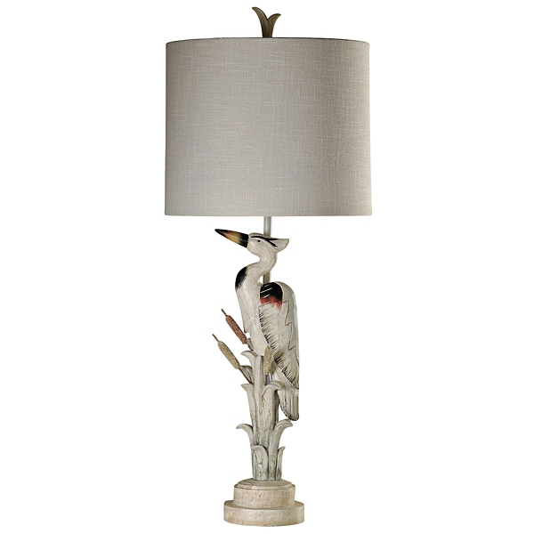 heron table lamp