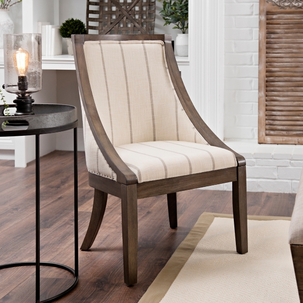 Rustic farmhouse accent discount chairs