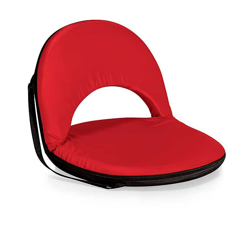 Red Oniva Portable Reclining Seat Cushion
