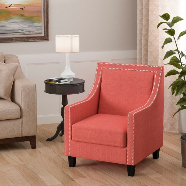 Emma Coral Accent Chair Kirklands Home