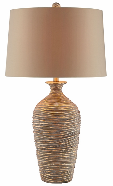 gold ceramic table lamp