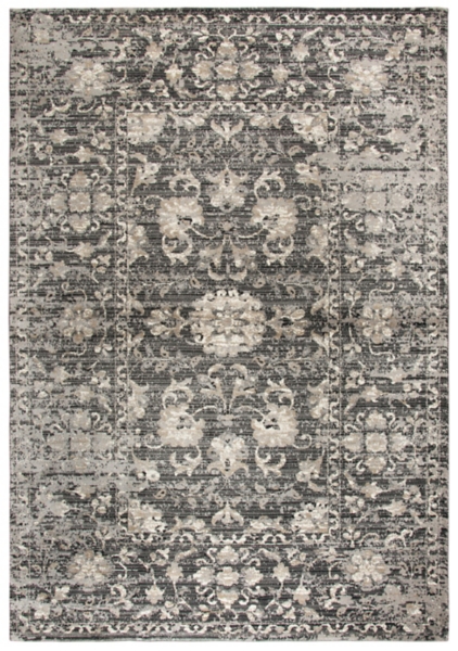 Gray And Tan Distressed Floral Area Rug 5x8 Kirklands