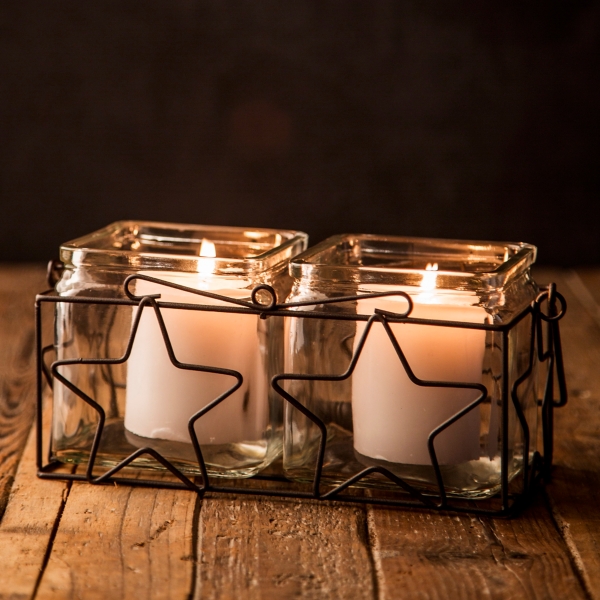 square votive candle holders