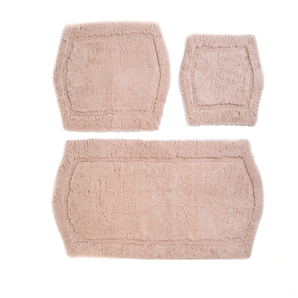 Taupe Paradise 3 pc. Memory Foam Bath Mat Set | Kirklands