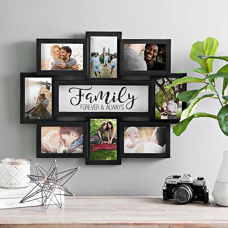 Family 8-Opening Dimensional Collage Frame | Kirklands Home