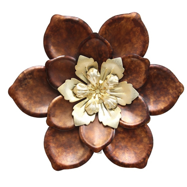 Whimsical Flower Metal Wall Plaque Kirklands Home