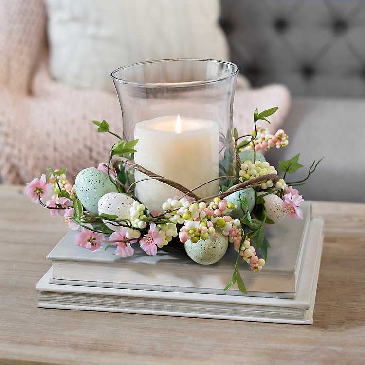 Easter candle holders