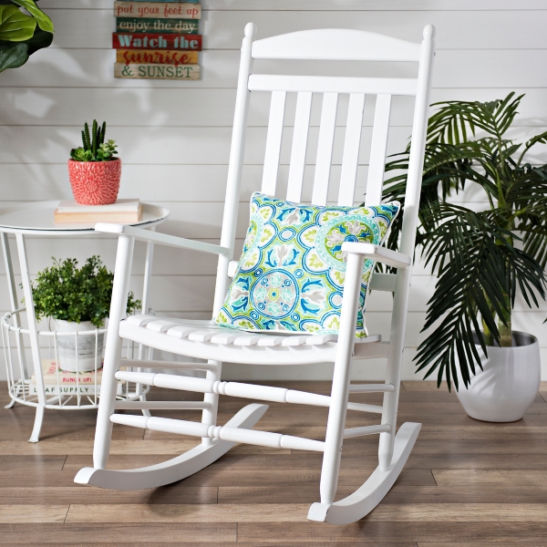 White porch rocking discount chair