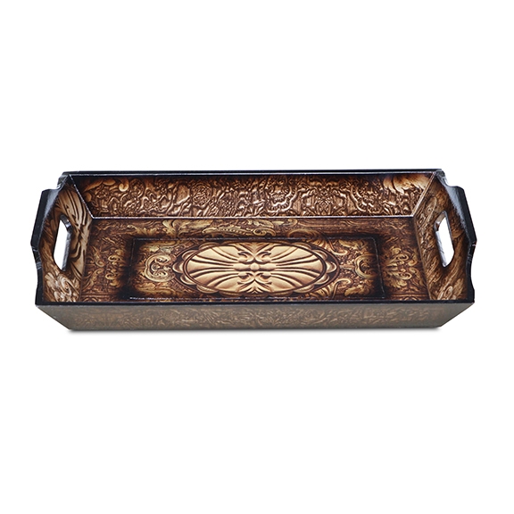decorative wood tray