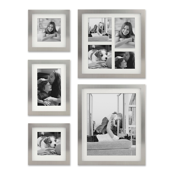 White Photo Frame Set of 5