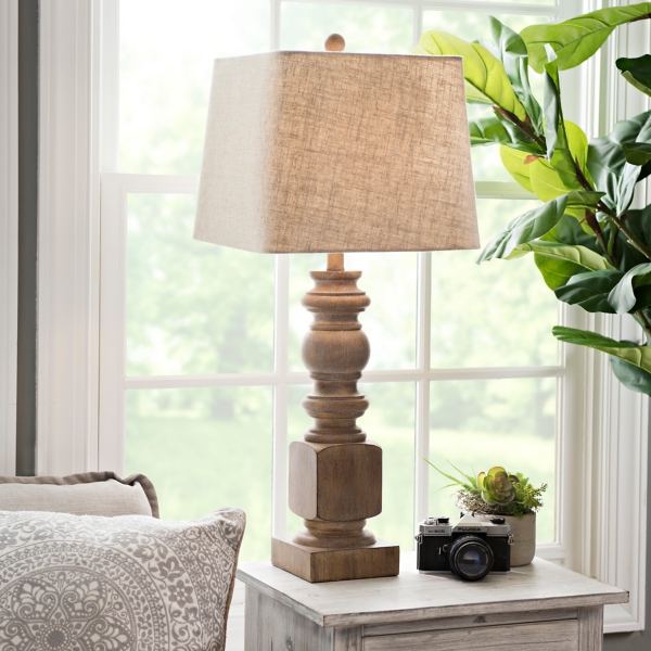 Distressed Cream Table Lamps, Set Of Kirklands Home